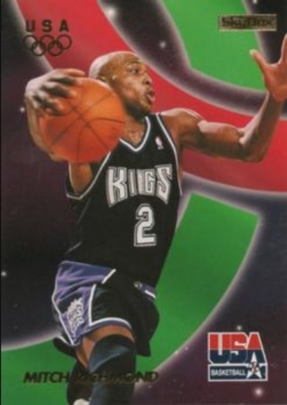 Mitch Richmond 1996 Skybox USA #68 Base RAW