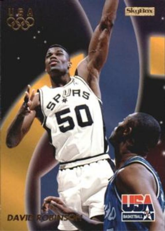 David Robinson 1996 Skybox USA #18 Base RAW