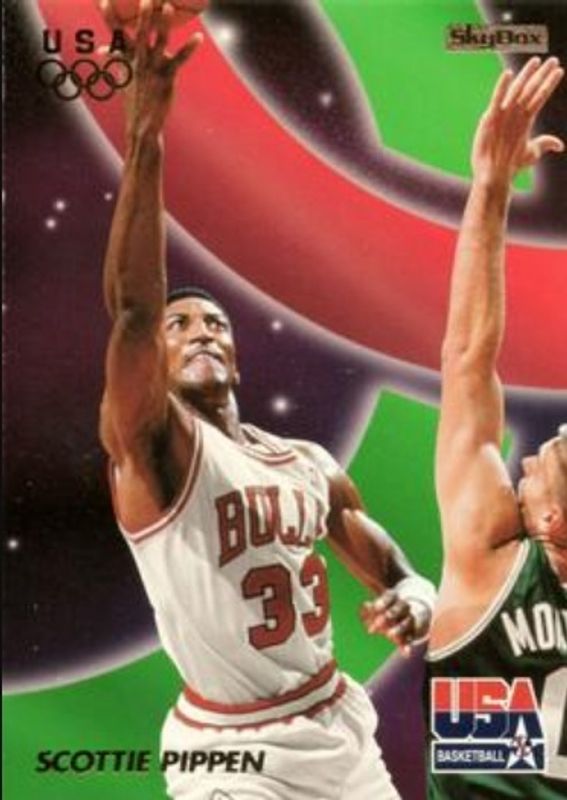 Scottie Pippen 1996 Skybox USA #35 Base RAW