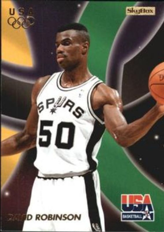 David Robinson 1996 Skybox USA #48 Base RAW