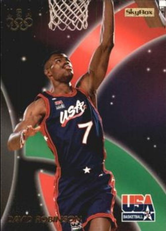 David Robinson 1996 Skybox USA #28 Base RAW