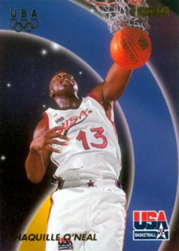 Shaquille O'Neal / Victor Wembanyama 1996 Skybox USA #27 Base RAW