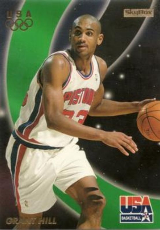Grant Hill 1996 Skybox USA #2 Base RAW