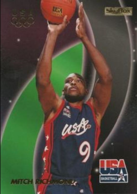 Mitch Richmond 1996 Skybox USA #66 Base RAW
