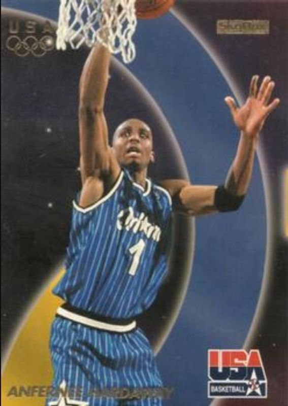 Anfernee Hardaway 1996 Skybox USA #1 Base RAW