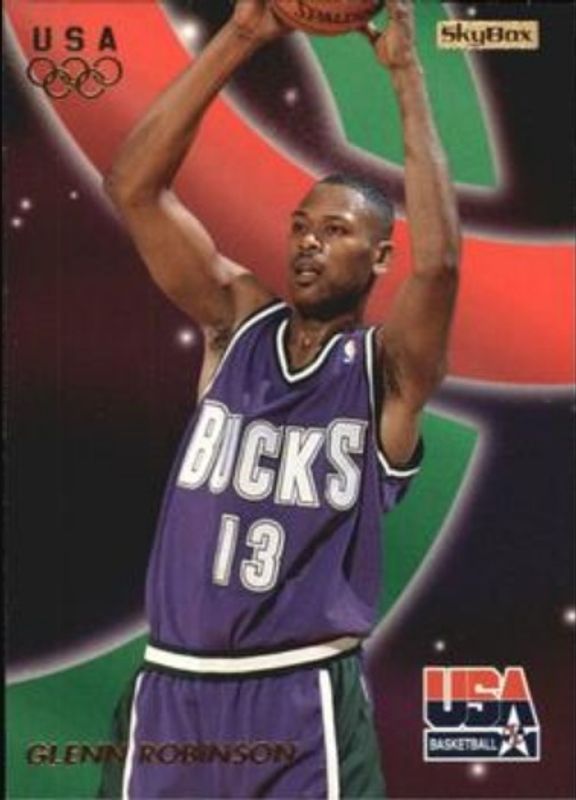 Glenn Robinson 1996 Skybox USA #49 Base RAW