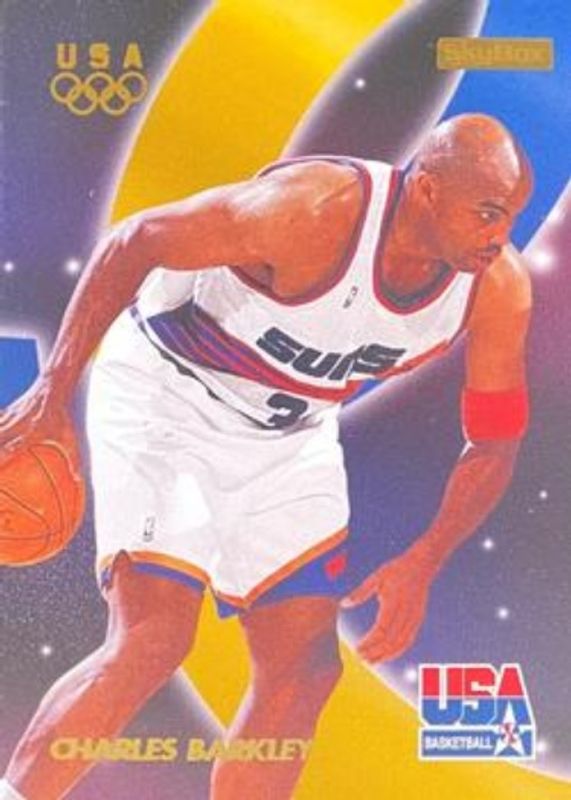 Charles Barkley 1996 Skybox USA #61 Base RAW