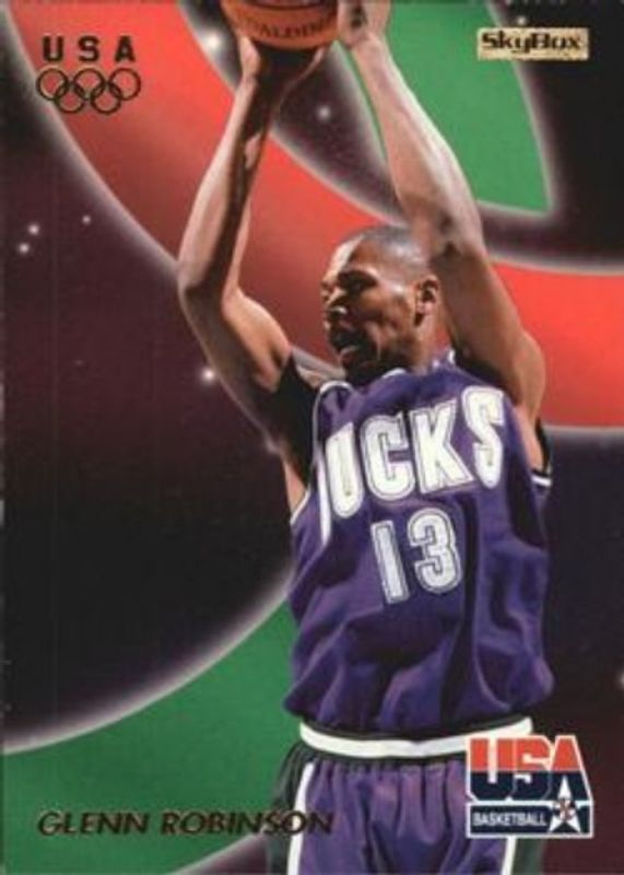 Glenn Robinson 1996 Skybox USA #39 Base RAW