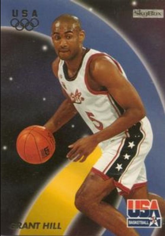 Grant Hill 1996 Skybox USA #22 Base RAW