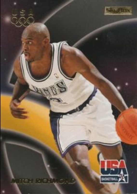 Mitch Richmond 1996 Skybox USA #62 Base RAW
