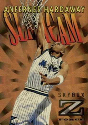 Anfernee Hardaway 1996 SkyBox Z-Force #SC3 Slam Cam Price Guide