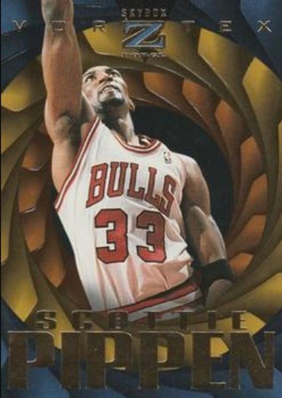 Scottie Pippen 1996 SkyBox Z-Force #V9 Vortex RAW