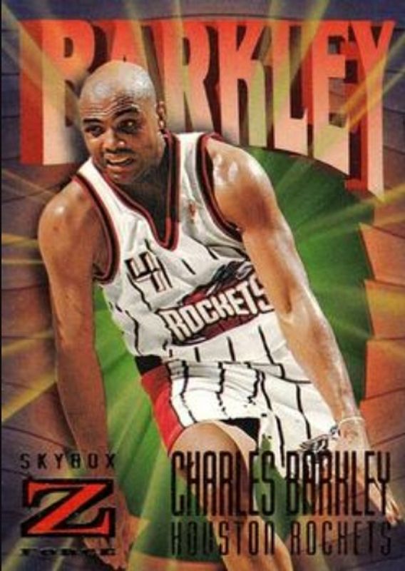 Charles Barkley 1996 SkyBox Z-Force #111 Base RAW