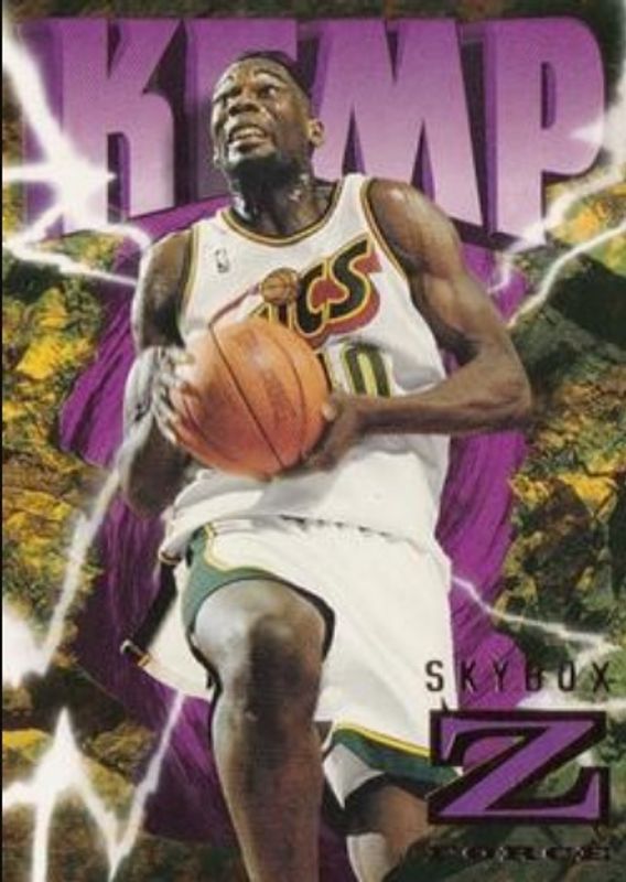 Shawn Kemp 1996 SkyBox Z-Force #83 Base RAW