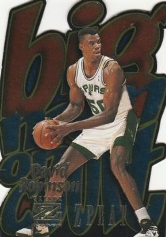David Robinson 1996 SkyBox Z-Force #10 BMOC Z Peat RAW