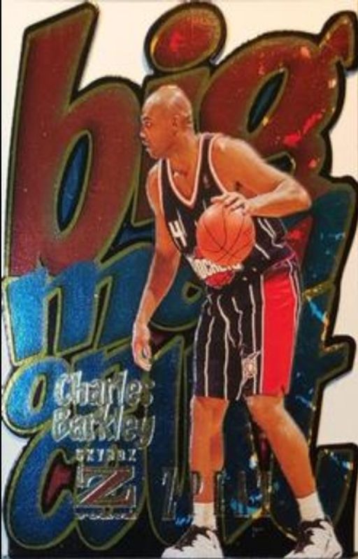 Charles Barkley 1996 SkyBox Z-Force #1 BMOC Z Peat RAW