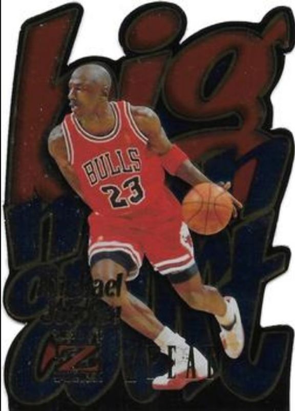 Michael Jordan 1996 SkyBox Z-Force #4 BMOC Z Peat RAW