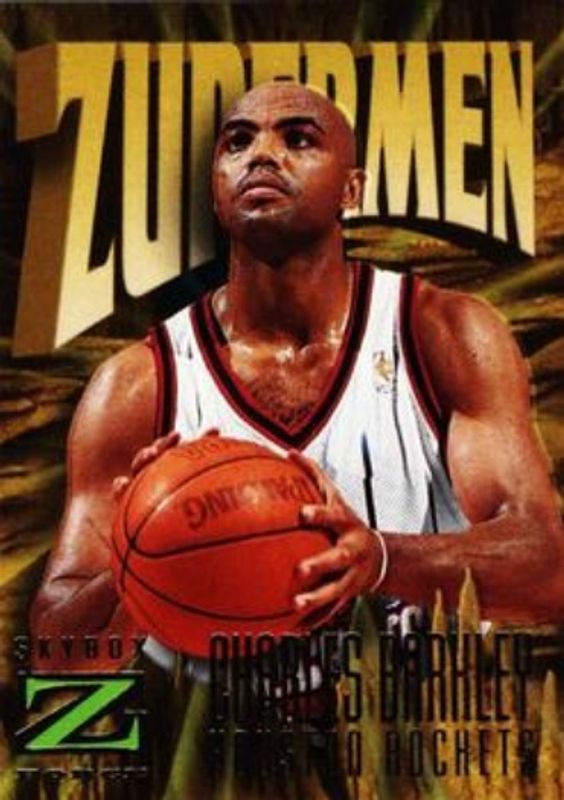 Charles Barkley 1996 SkyBox Z-Force #170 Base RAW