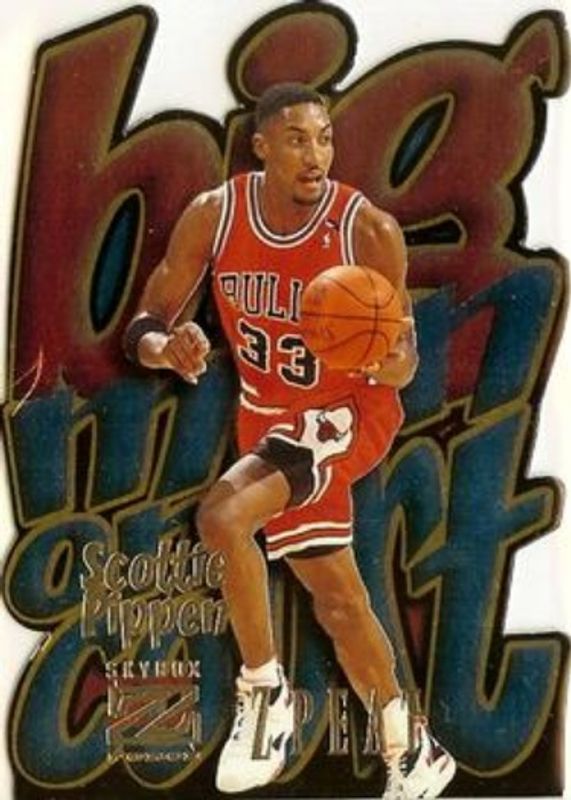 Scottie Pippen 1996 SkyBox Z-Force #9 BMOC Z Peat RAW