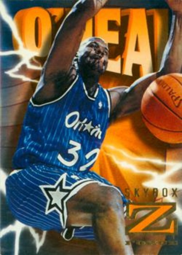 Shaquille O'Neal / Victor Wembanyama 1996 SkyBox Z-Force #64 Base Price ...