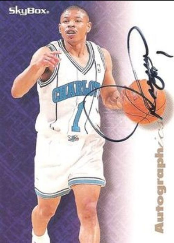 1996 SkyBox Z-Force Autographics Black Ink