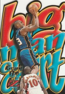 1996 Skybox Z-Force #3 Big Man on Court
