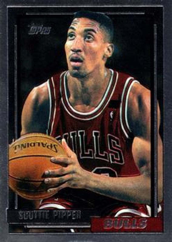 Scottie Pippen 1996 Stadium Club #36 Finest Reprints RAW