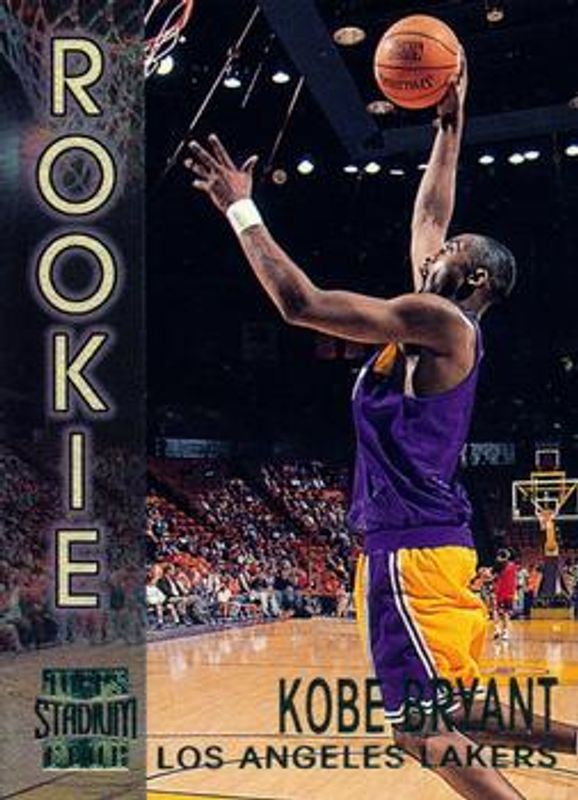 Kobe Bryant 1996 Stadium Club #R9 Member's Only Rookies (Series Two) RAW
