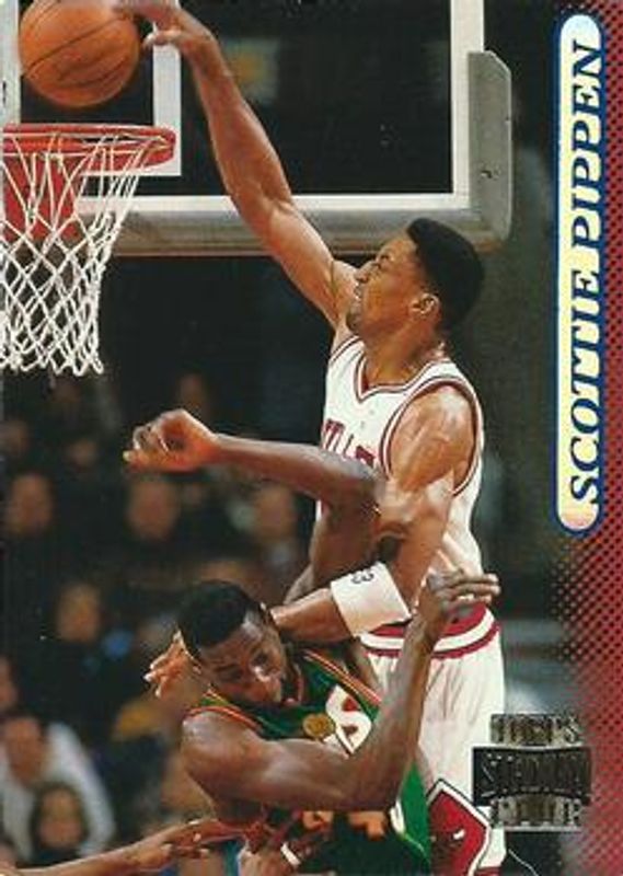 Scottie Pippen 1996 Stadium Club #1 Base RAW