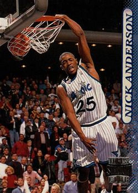 Nick Anderson 1996 Stadium Club #77 Base RAW