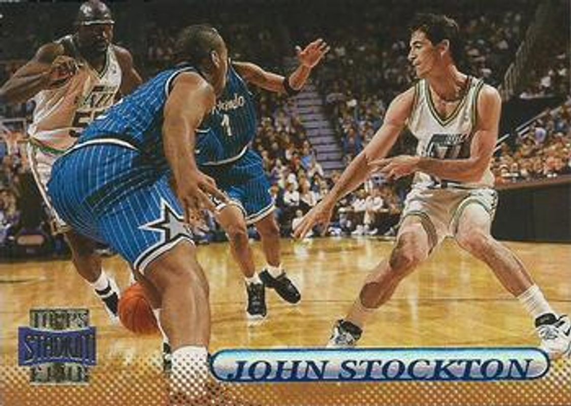 John Stockton 1996 Stadium Club #32 Base RAW