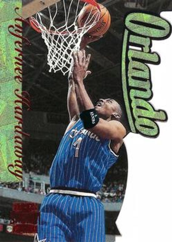 Anfernee Hardaway 1996 Stadium Club #F16 Member's Only Fusion RAW