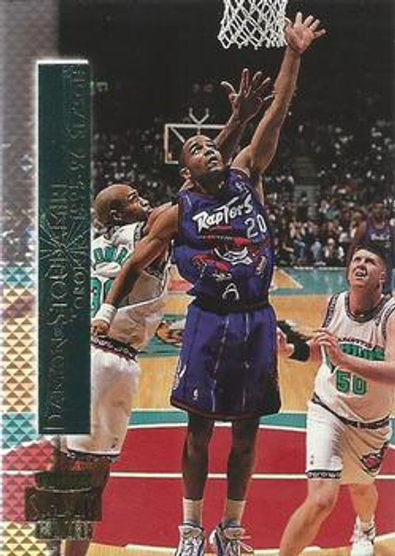 Damon Stoudamire 1996 Stadium Club #SM10 Shining Moments RAW