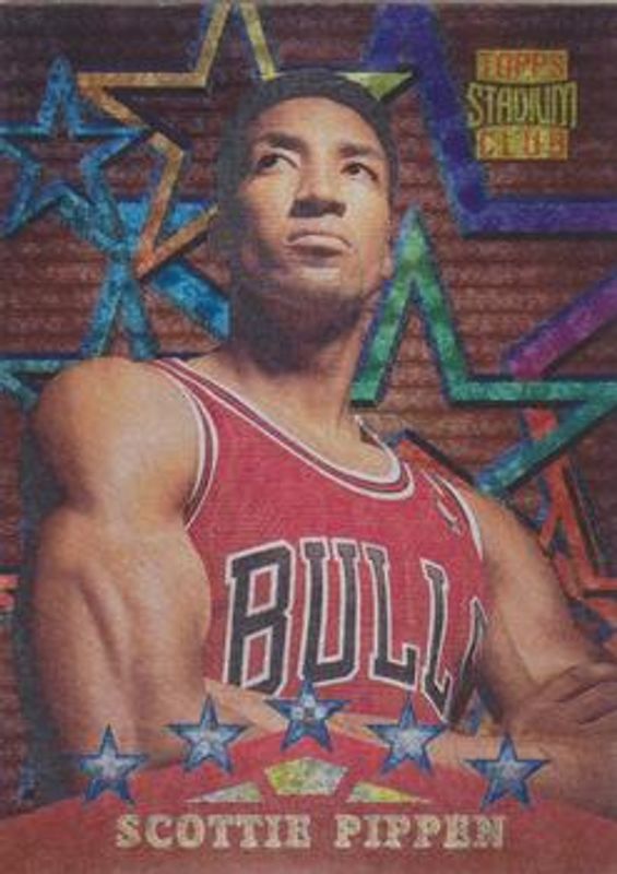 Scottie Pippen 1996 Stadium Club #SF6 Member's Only Special Forces RAW