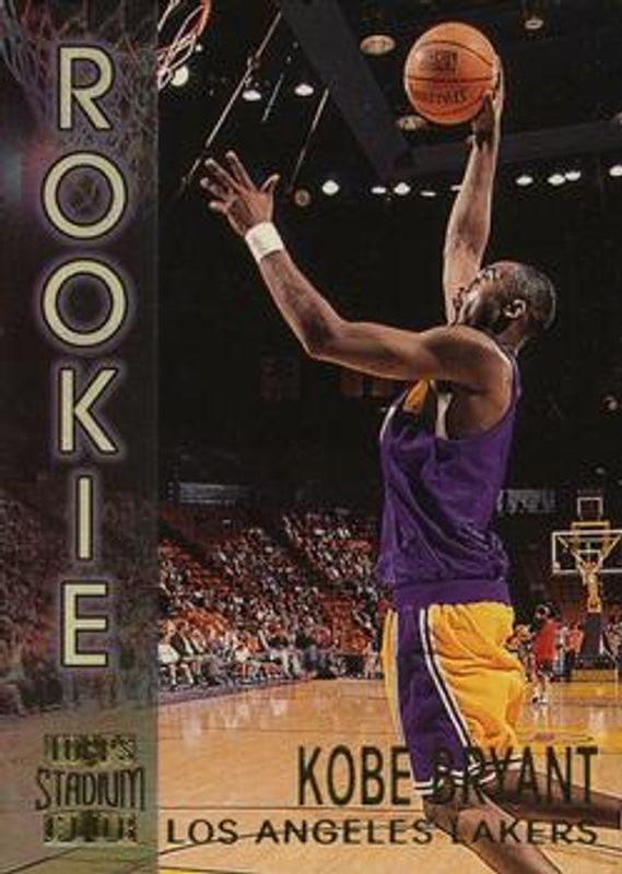 Kobe Bryant 1996 Stadium Club #R9 Rookies (Series Two) RAW