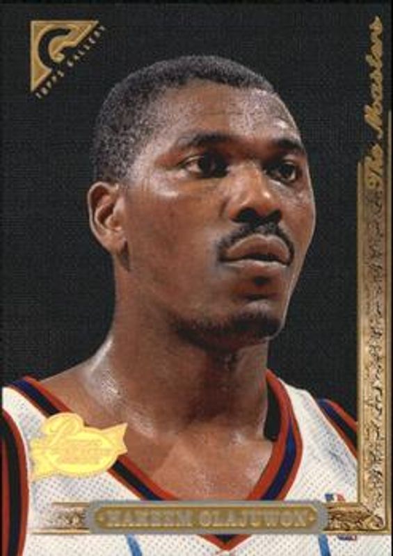 Hakeem Olajuwon 1996 Stadium Club #9 Gallery Player's Private Issue RAW