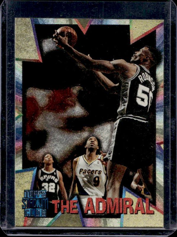 David Robinson 1996 Stadium Club #MH2 Member's Only Mega Heroes RAW