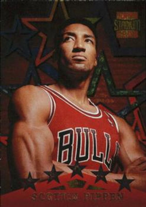 Scottie Pippen 1996 Stadium Club #SF6 Special Forces RAW