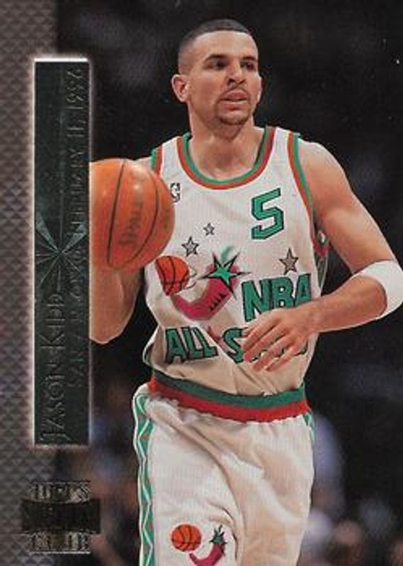 Jason Kidd 1996 Stadium Club #SM13 Shining Moments RAW