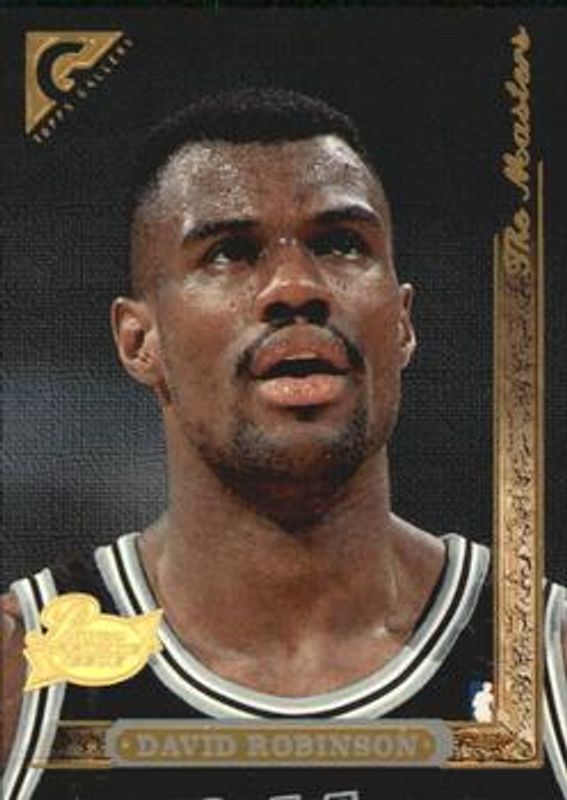 David Robinson 1996 Stadium Club #12 Gallery Player's Private Issue RAW