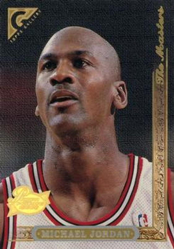 Michael Jordan 1996 Stadium Club #10 Gallery Player's Private Issue RAW