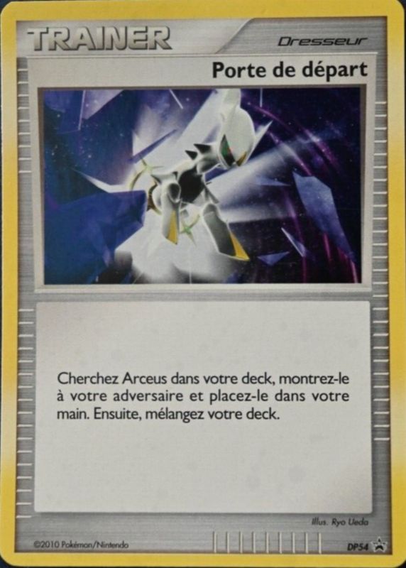 2009 Diamond & Pearl: Black Star Promo #DP54 Base (French)