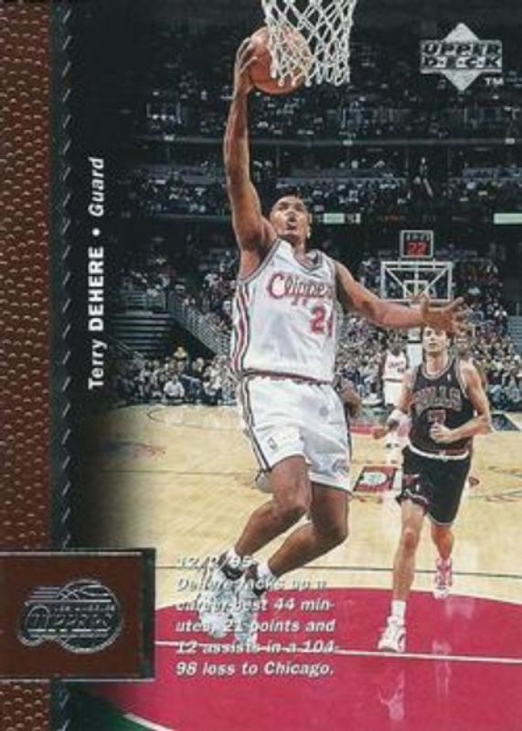 Terry Dehere 1996 Upper Deck #232 Base RAW