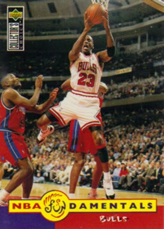 Michael Jordan 1996 Collector's Choice #195 Base RAW