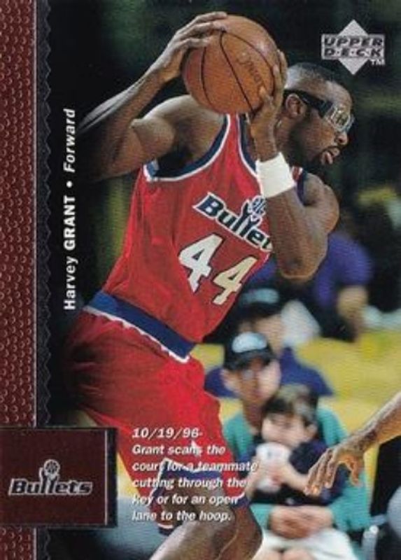 Harvey Grant 1996 Upper Deck #315 Base RAW