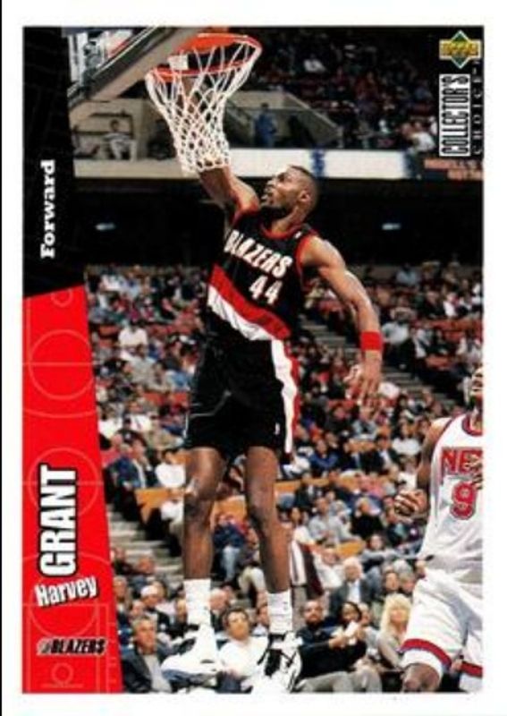 Harvey Grant 1996 Collector's Choice #128 Base RAW
