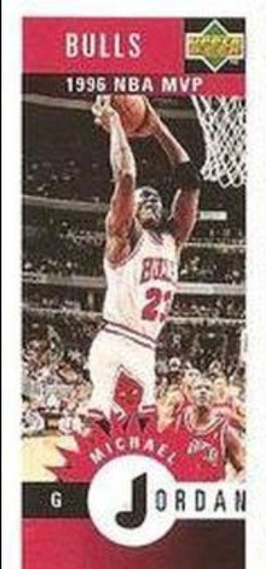 Michael Jordan 1996 Collector's Choice #M11 Mini Cards RAW