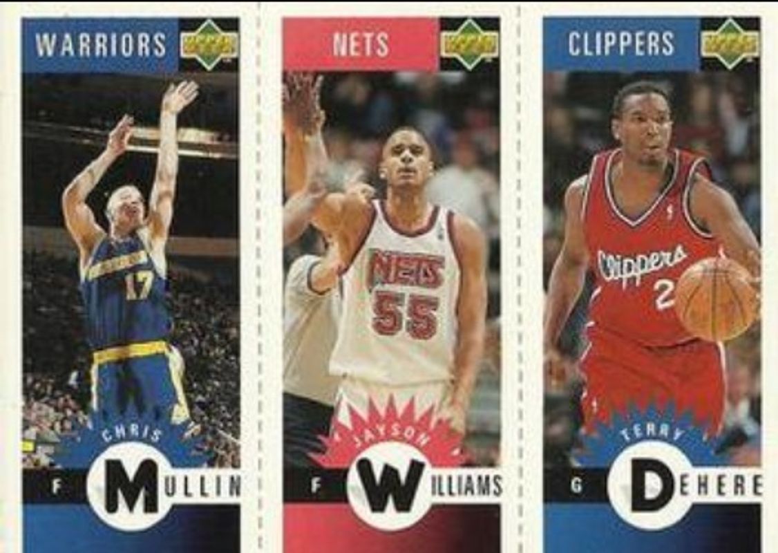 1996 Collector's Choice #M27-/-M54-/-M38 Mini Cards Panels