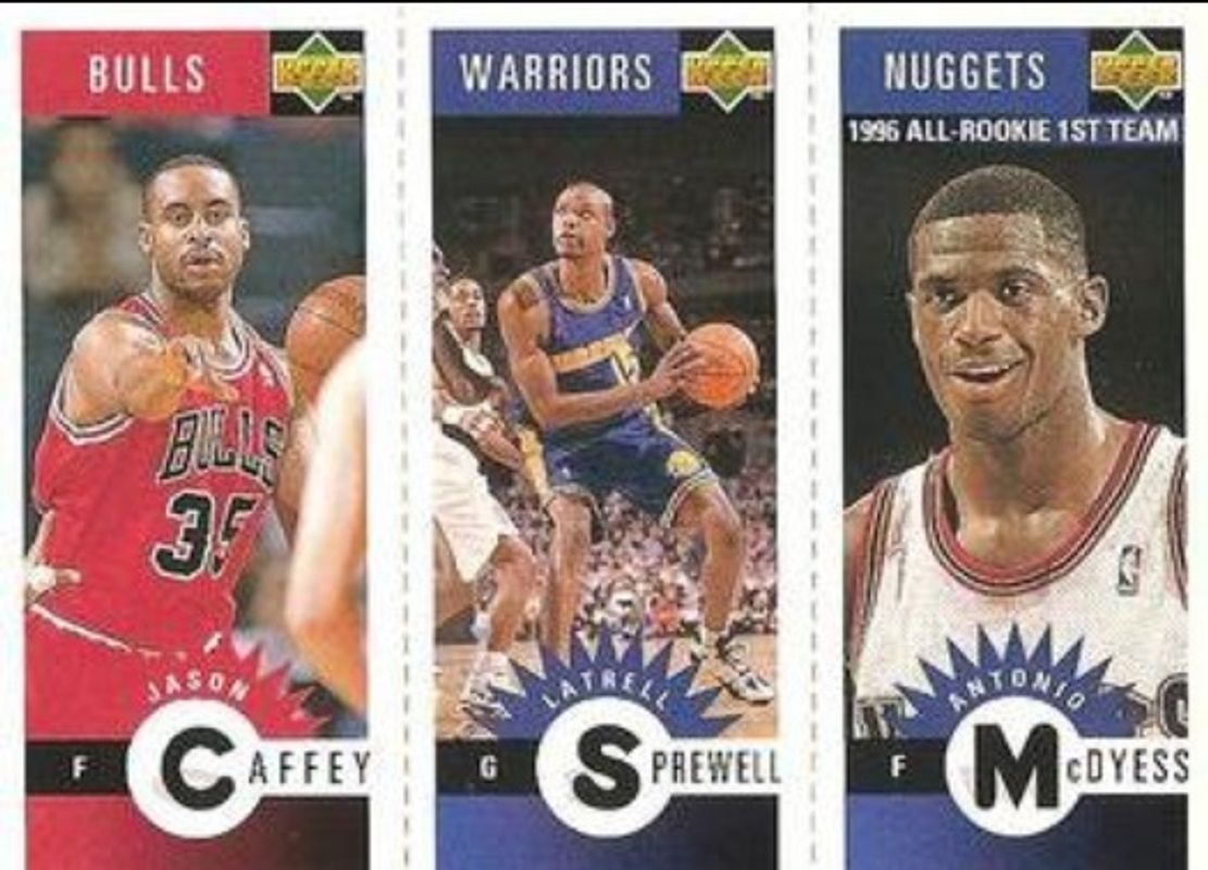 1996 Collector's Choice #M100/M118/M111 Mini Cards Panels