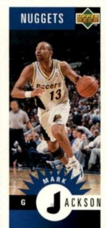 Mark Jackson 1996 Collector's Choice #M34 Mini Cards RAW